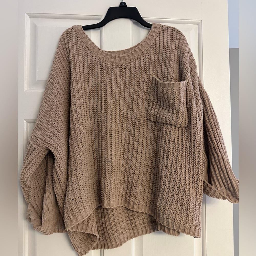 Chenille sweater